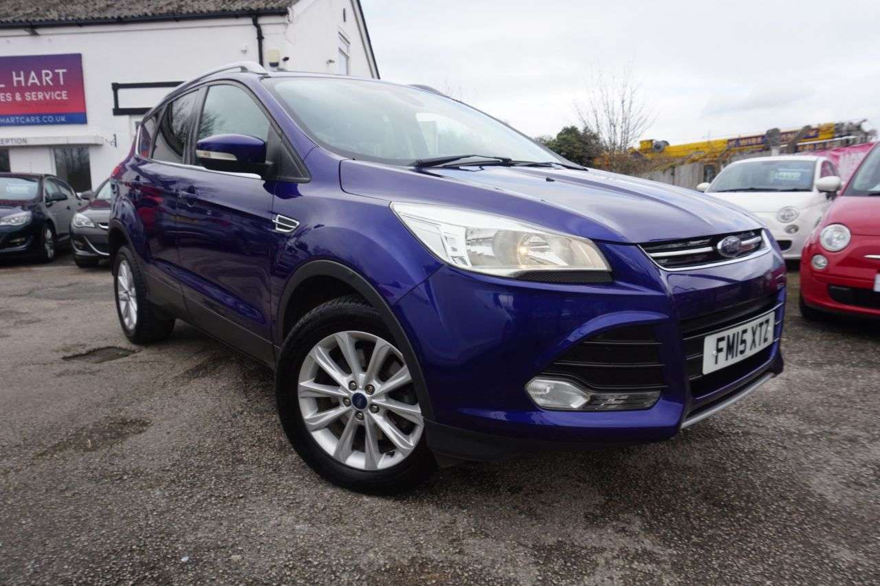 A 2015 FORD KUGA 2.0 TDCi Titanium SUV 5dr Diesel Manual AWD Euro 6 (s/s) (180 ps) Air Condi A 2015 FORD KUGA 2.0 TDCi Titanium SUV 5dr Diesel Manual AWD Euro 6 (s/s) (180 ps) Air Condi
