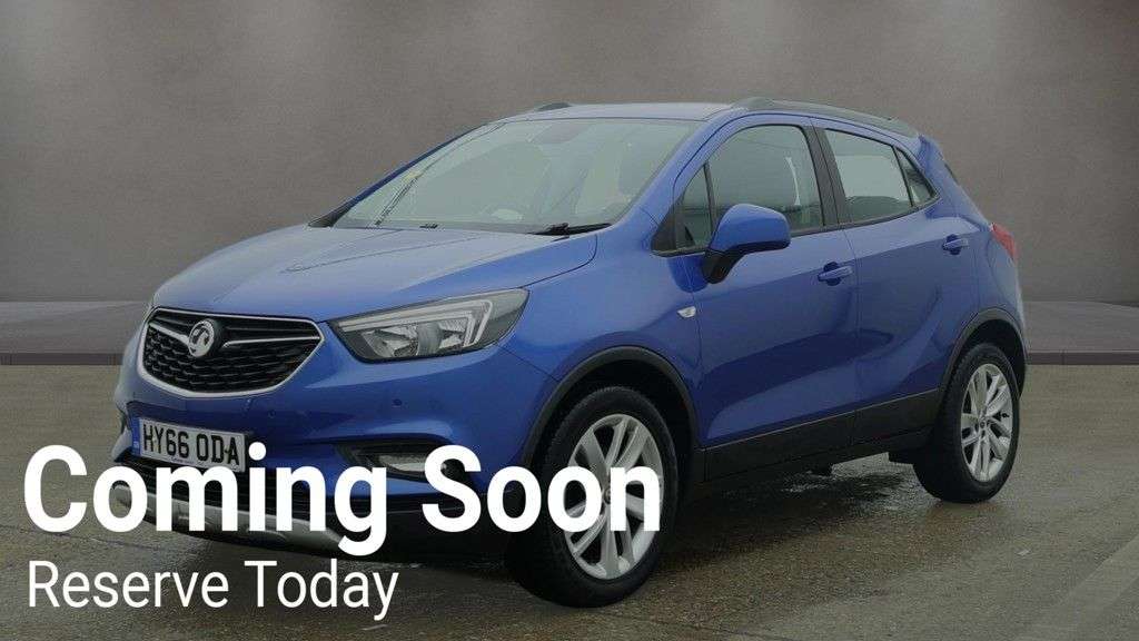 A 2016 VAUXHALL MOKKA X 1.6i Active SUV 5dr Petrol Manual Euro 6 (s/s) (115 ps) Air Conditioning. A A 2016 VAUXHALL MOKKA X 1.6i Active SUV 5dr Petrol Manual Euro 6 (s/s) (115 ps) Air Conditioning. A