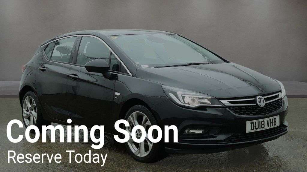 A 2018 VAUXHALL ASTRA 1.4i Turbo SRi Hatchback 5dr Petrol Manual Euro 6 (150 ps) Air Conditioning A 2018 VAUXHALL ASTRA 1.4i Turbo SRi Hatchback 5dr Petrol Manual Euro 6 (150 ps) Air Conditioning