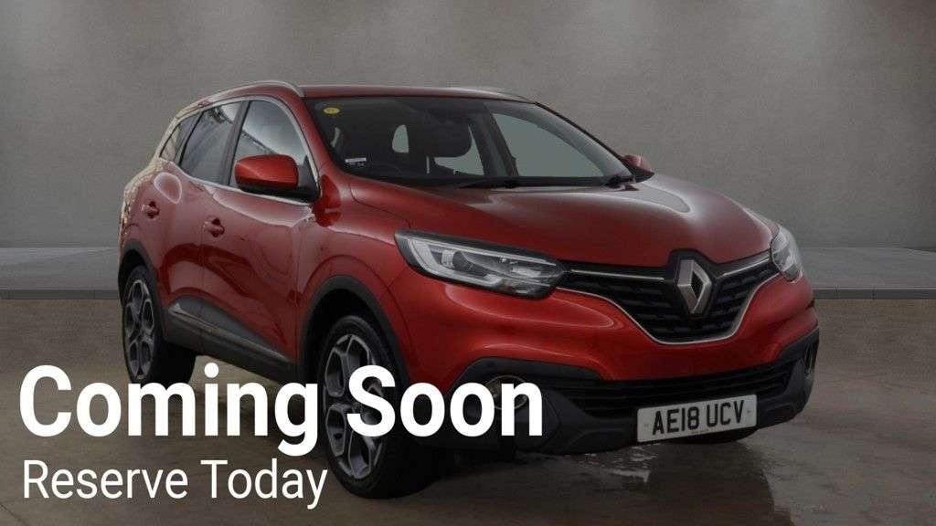 A 2018 RENAULT KADJAR 1.5 dCi Dynamique S Nav SUV 5dr Diesel Manual Euro 6 (s/s) (110 ps) Air Con A 2018 RENAULT KADJAR 1.5 dCi Dynamique S Nav SUV 5dr Diesel Manual Euro 6 (s/s) (110 ps) Air Con
