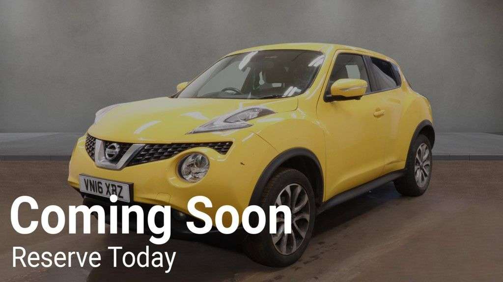 A 2016 NISSAN JUKE 1.5 dCi Tekna SUV 5dr Diesel Manual Euro 6 (s/s) (110 ps) 6 Speed, Leather, A 2016 NISSAN JUKE 1.5 dCi Tekna SUV 5dr Diesel Manual Euro 6 (s/s) (110 ps) 6 Speed, Leather,