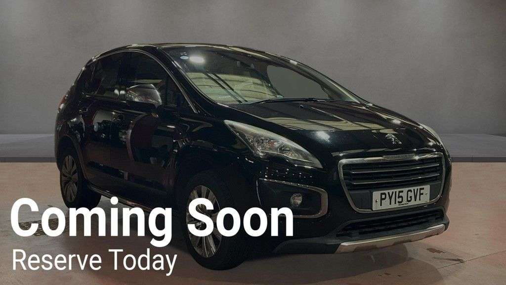 A 2015 PEUGEOT 3008 1.6 HDi Active SUV 5dr Diesel Manual Euro 5 (115 ps) Air Conditioning. Allo A 2015 PEUGEOT 3008 1.6 HDi Active SUV 5dr Diesel Manual Euro 5 (115 ps) Air Conditioning. Allo