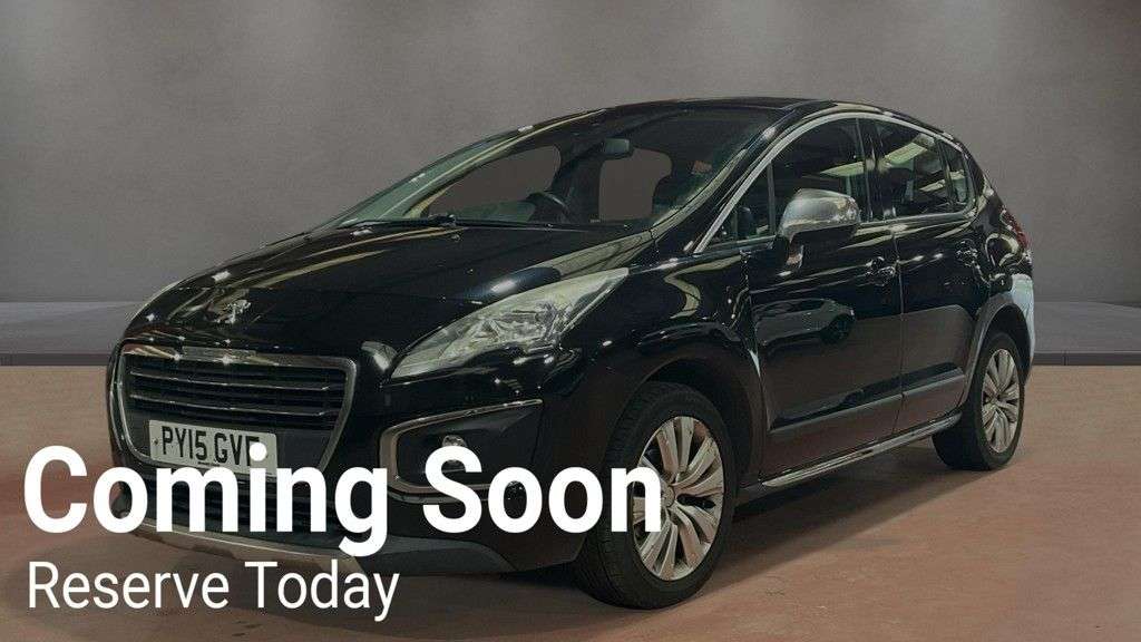 A 2015 PEUGEOT 3008 1.6 HDi Active SUV 5dr Diesel Manual Euro 5 (115 ps) Air Conditioning. Allo A 2015 PEUGEOT 3008 1.6 HDi Active SUV 5dr Diesel Manual Euro 5 (115 ps) Air Conditioning. Allo