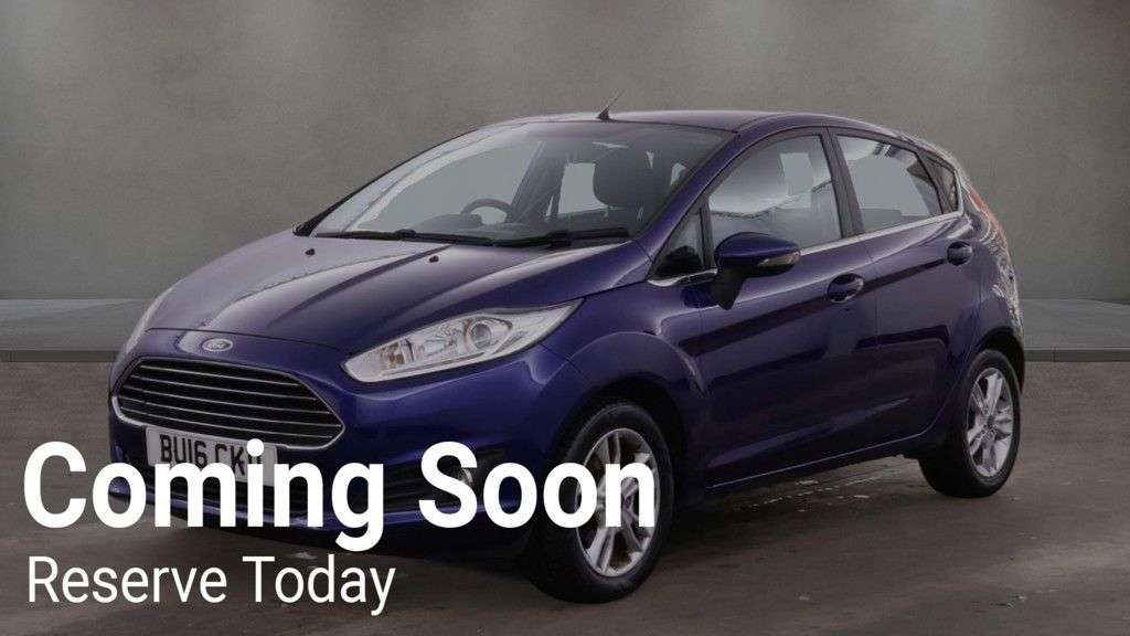 A 2016 FORD FIESTA 1.25 Zetec Hatchback 5dr Petrol Manual Euro 6 (82 ps) Air Conditioning and A 2016 FORD FIESTA 1.25 Zetec Hatchback 5dr Petrol Manual Euro 6 (82 ps) Air Conditioning and