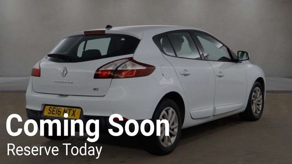 A 2016 RENAULT MEGANE 1.5 dCi Dynamique Nav Hatchback 5dr Diesel Manual Euro 6 (s/s) (110 ps) A 2016 RENAULT MEGANE 1.5 dCi Dynamique Nav Hatchback 5dr Diesel Manual Euro 6 (s/s) (110 ps)