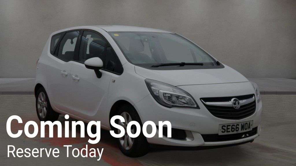 A 2017 VAUXHALL MERIVA 1.4i Life MPV 5dr Petrol Manual Euro 6 (100 ps) A 2017 VAUXHALL MERIVA 1.4i Life MPV 5dr Petrol Manual Euro 6 (100 ps)