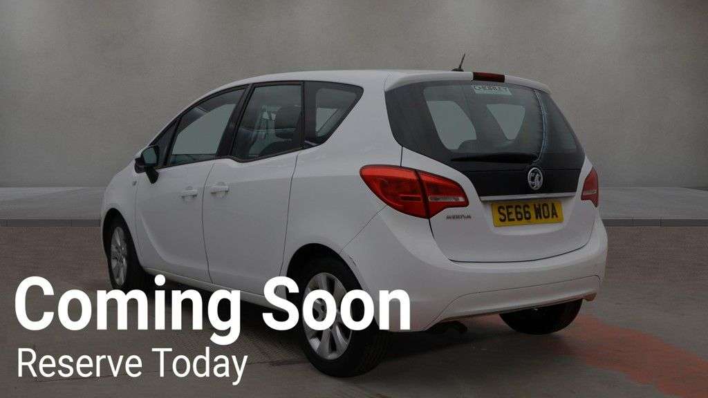 A 2017 VAUXHALL MERIVA 1.4i Life MPV 5dr Petrol Manual Euro 6 (100 ps) A 2017 VAUXHALL MERIVA 1.4i Life MPV 5dr Petrol Manual Euro 6 (100 ps)