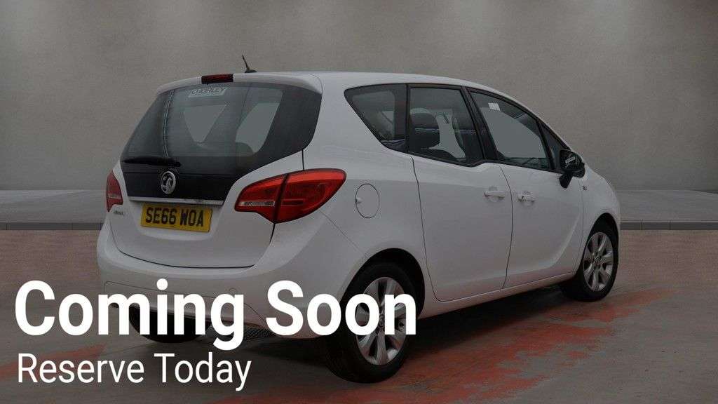 A 2017 VAUXHALL MERIVA 1.4i Life MPV 5dr Petrol Manual Euro 6 (100 ps) A 2017 VAUXHALL MERIVA 1.4i Life MPV 5dr Petrol Manual Euro 6 (100 ps)