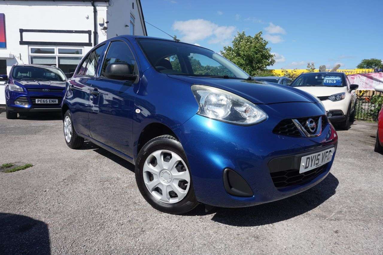 A 2015 NISSAN MICRA 1.2 Visia Hatchback 5dr Petrol Manual Euro 5 (80 ps) A 2015 NISSAN MICRA 1.2 Visia Hatchback 5dr Petrol Manual Euro 5 (80 ps)
