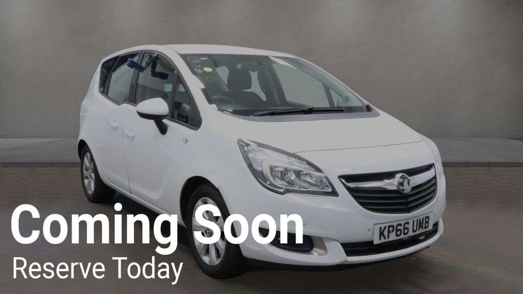 A 2016 VAUXHALL MERIVA 1.4i Life MPV 5dr Petrol Manual Euro 6 (100 ps) A 2016 VAUXHALL MERIVA 1.4i Life MPV 5dr Petrol Manual Euro 6 (100 ps)