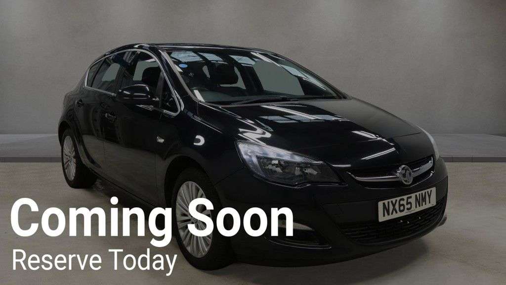 A 2015 VAUXHALL ASTRA 1.6i Excite Hatchback 5dr Petrol Manual Euro 6 (115 ps) A 2015 VAUXHALL ASTRA 1.6i Excite Hatchback 5dr Petrol Manual Euro 6 (115 ps)