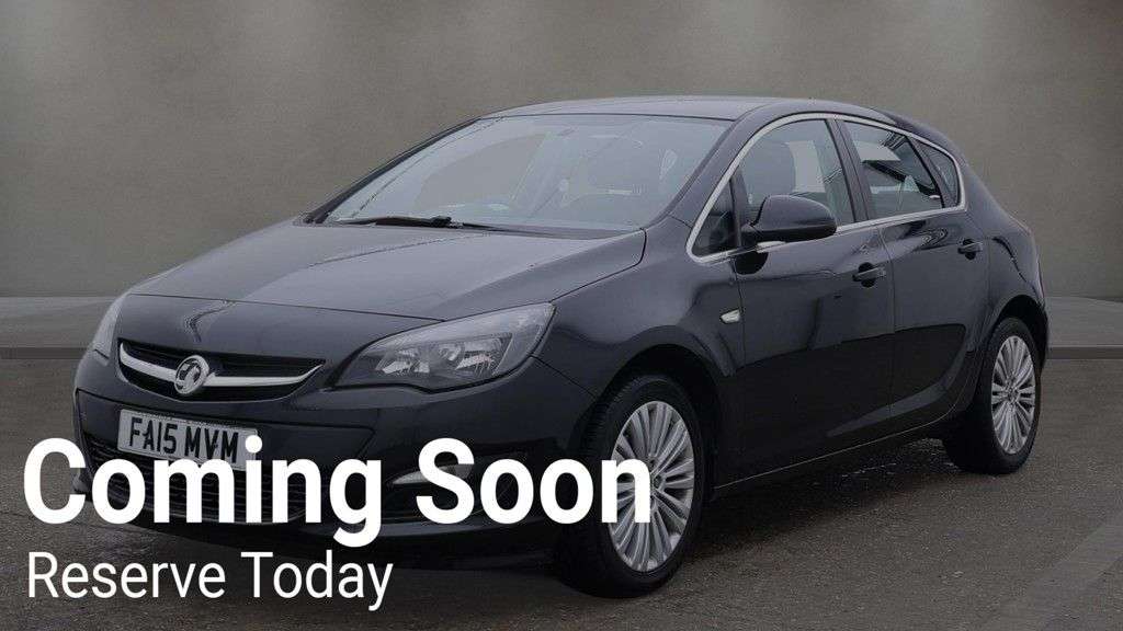 A 2015 VAUXHALL ASTRA 1.4i Excite Hatchback 5dr Petrol Manual Euro 6 (100 ps) A 2015 VAUXHALL ASTRA 1.4i Excite Hatchback 5dr Petrol Manual Euro 6 (100 ps)