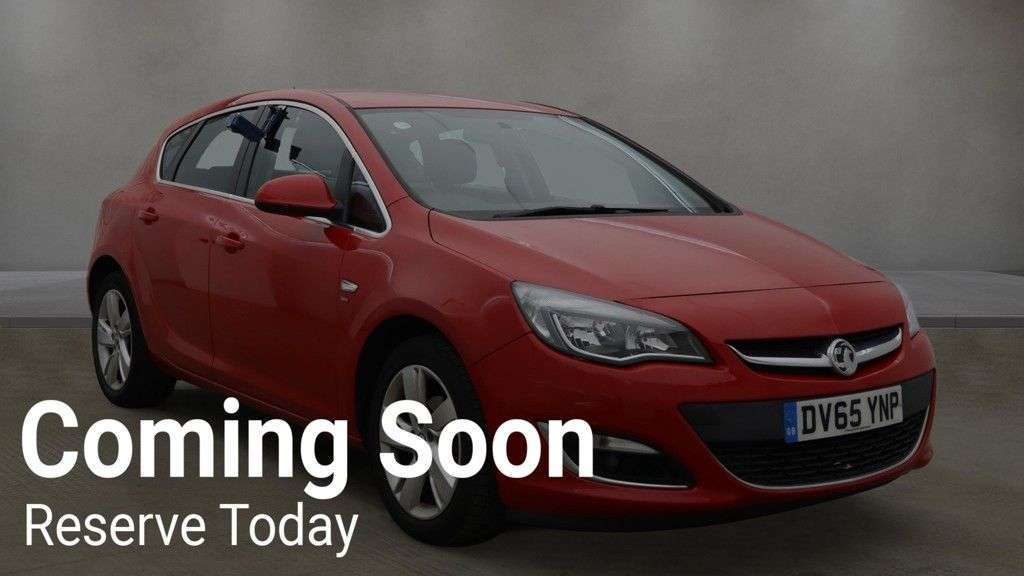 A 2015 VAUXHALL ASTRA 1.4i SRi Hatchback 5dr Petrol Manual Euro 6 (100 ps) A 2015 VAUXHALL ASTRA 1.4i SRi Hatchback 5dr Petrol Manual Euro 6 (100 ps)