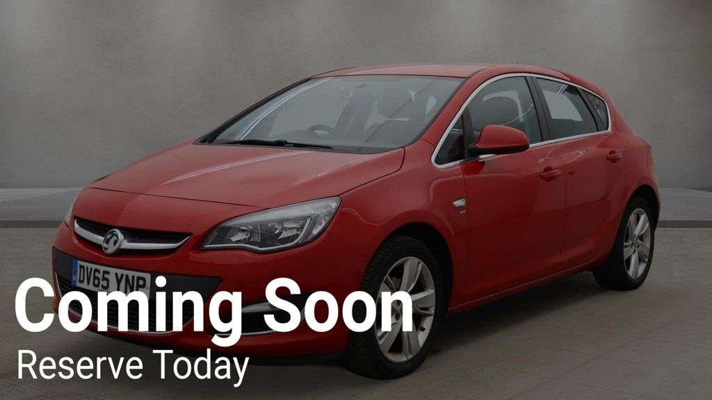 A 2015 VAUXHALL ASTRA 1.4i SRi Hatchback 5dr Petrol Manual Euro 6 (100 ps) A 2015 VAUXHALL ASTRA 1.4i SRi Hatchback 5dr Petrol Manual Euro 6 (100 ps)