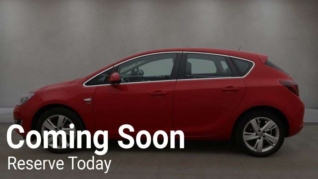 A 2015 VAUXHALL ASTRA 1.4i SRi Hatchback 5dr Petrol Manual Euro 6 (100 ps) A 2015 VAUXHALL ASTRA 1.4i SRi Hatchback 5dr Petrol Manual Euro 6 (100 ps)