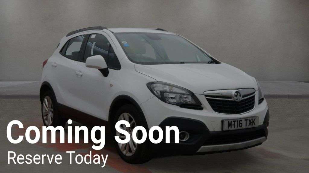 A 2016 VAUXHALL MOKKA 1.6i Exclusiv SUV 5dr Petrol Manual 2WD Euro 6 (s/s) (115 ps) A 2016 VAUXHALL MOKKA 1.6i Exclusiv SUV 5dr Petrol Manual 2WD Euro 6 (s/s) (115 ps)