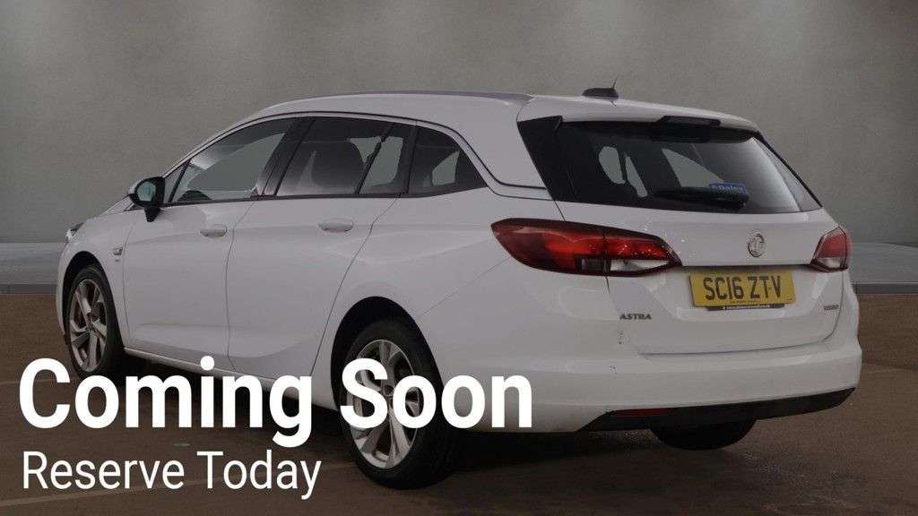 2016 VAUXHALL ASTRA 2016 VAUXHALL ASTRA