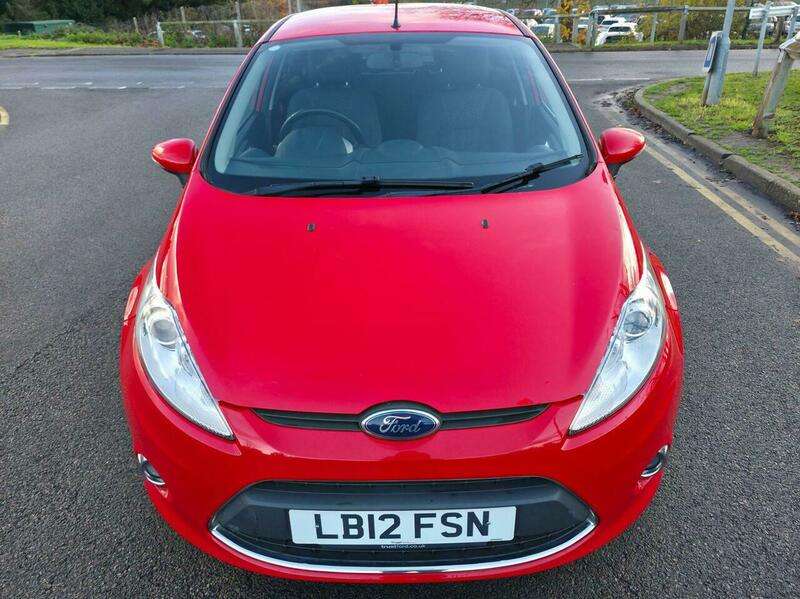 A 2012 FORD FIESTA 1.4 Zetec 5dr A 2012 FORD FIESTA 1.4 Zetec 5dr