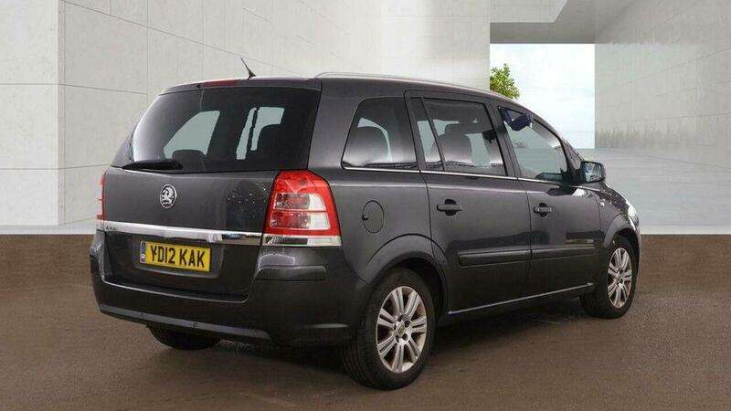 2012 VAUXHALL ZAFIRA 2012 VAUXHALL ZAFIRA