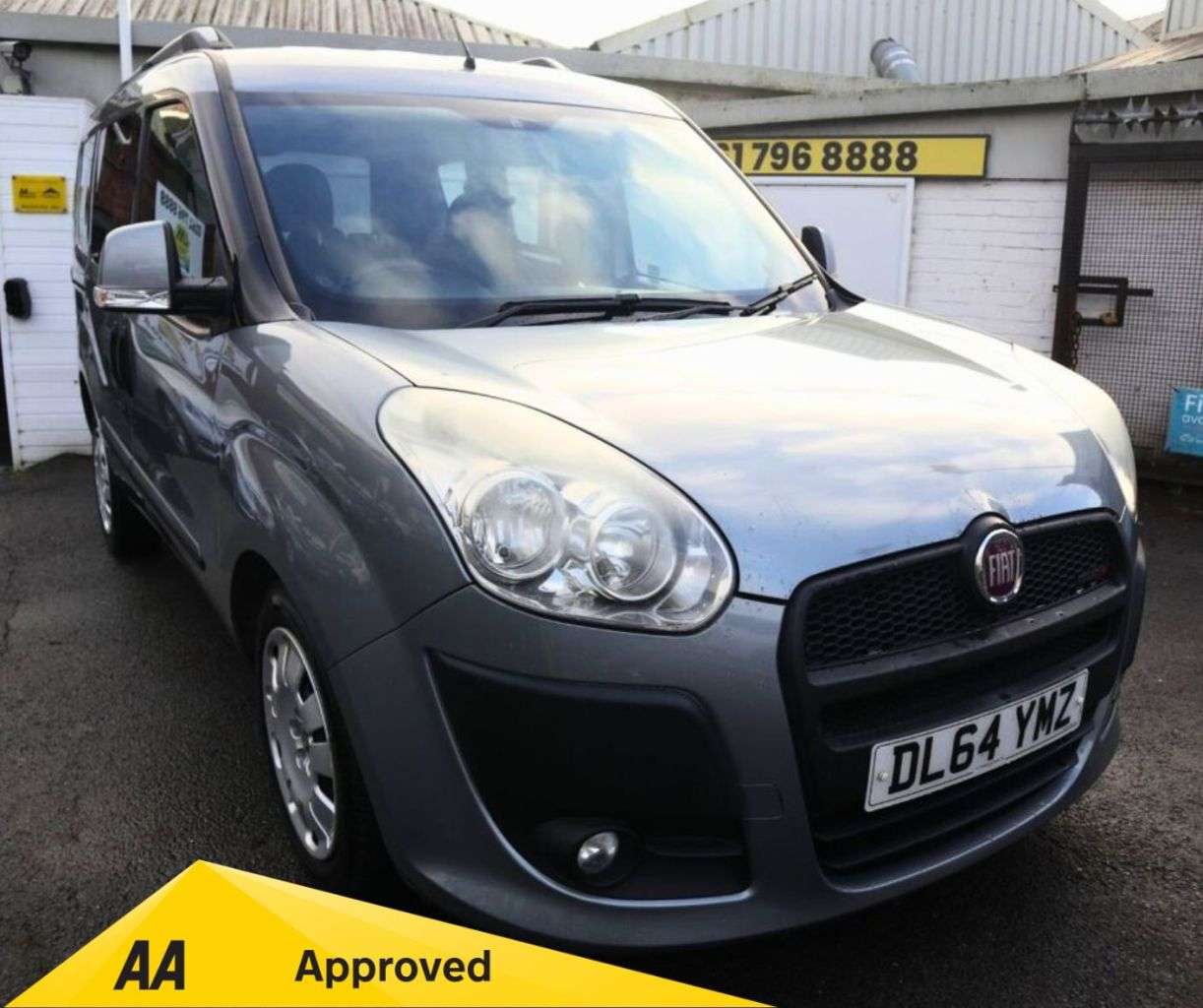 A 2015 FIAT DOBLO 1.6 MultiJet MyLife Estate 5dr Diesel Manual (138 g/km, 105 bhp) *2 YEAR WA A 2015 FIAT DOBLO 1.6 MultiJet MyLife Estate 5dr Diesel Manual (138 g/km, 105 bhp) *2 YEAR WA