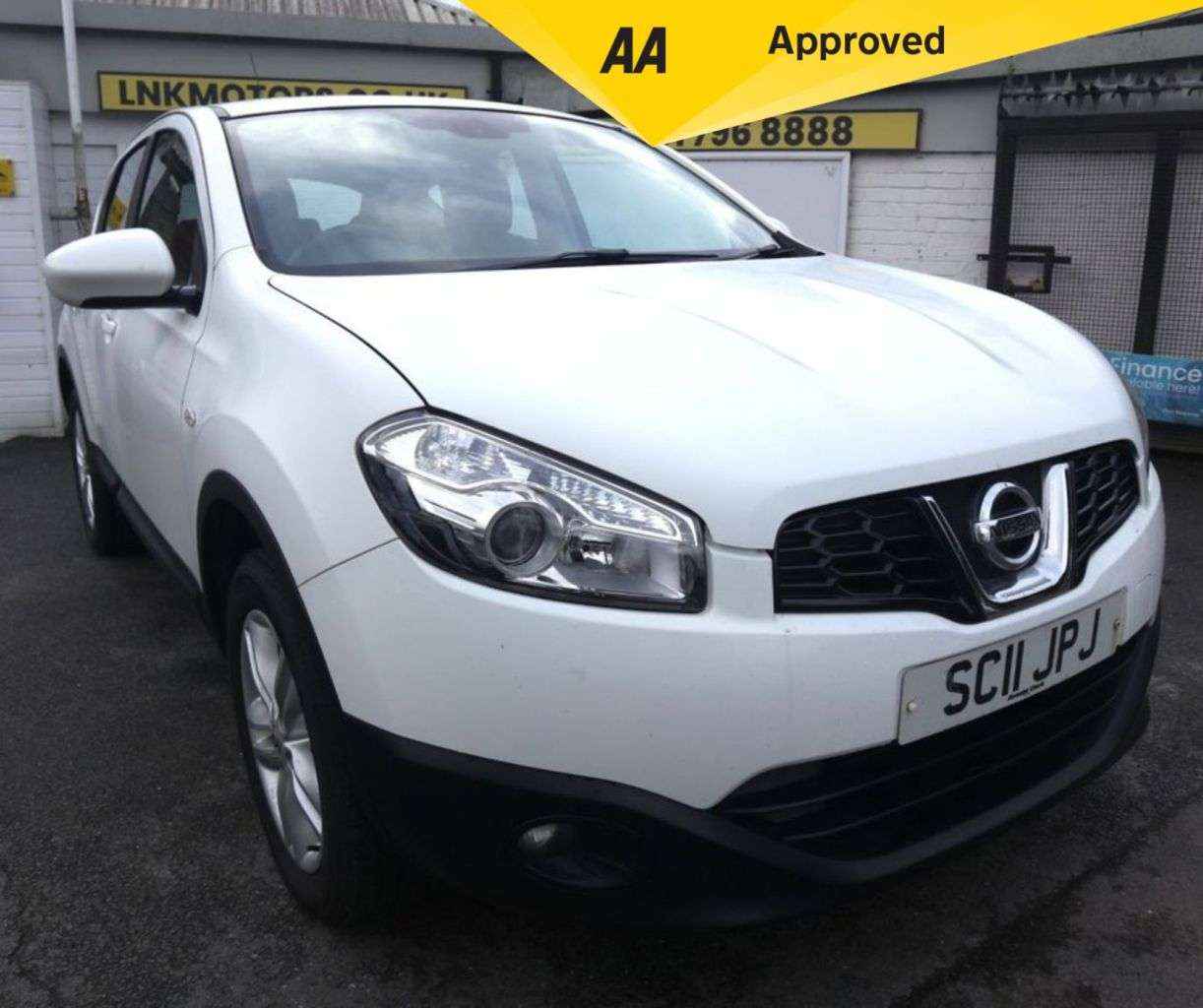 A 2011 NISSAN QASHQAI 1.5 dCi Acenta SUV 5dr Diesel Manual 2WD Euro 5 (110 ps) *2 YEAR WARRANTY £ A 2011 NISSAN QASHQAI 1.5 dCi Acenta SUV 5dr Diesel Manual 2WD Euro 5 (110 ps) *2 YEAR WARRANTY £