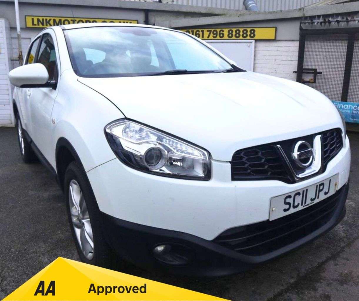 A 2011 NISSAN QASHQAI 1.5 dCi Acenta SUV 5dr Diesel Manual 2WD Euro 5 (110 ps) *2 YEAR WARRANTY £ A 2011 NISSAN QASHQAI 1.5 dCi Acenta SUV 5dr Diesel Manual 2WD Euro 5 (110 ps) *2 YEAR WARRANTY £