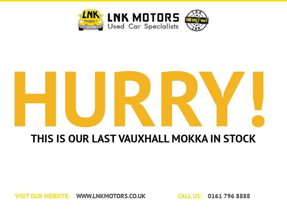 2013 VAUXHALL MOKKA 2013 VAUXHALL MOKKA
