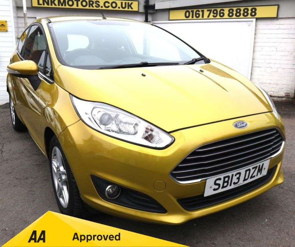 A 2013 FORD FIESTA 1.25 Zetec Hatchback 3dr Petrol Manual Euro 5 (82 ps) * 2 YEAR WARRANTY £99 A 2013 FORD FIESTA 1.25 Zetec Hatchback 3dr Petrol Manual Euro 5 (82 ps) * 2 YEAR WARRANTY £99