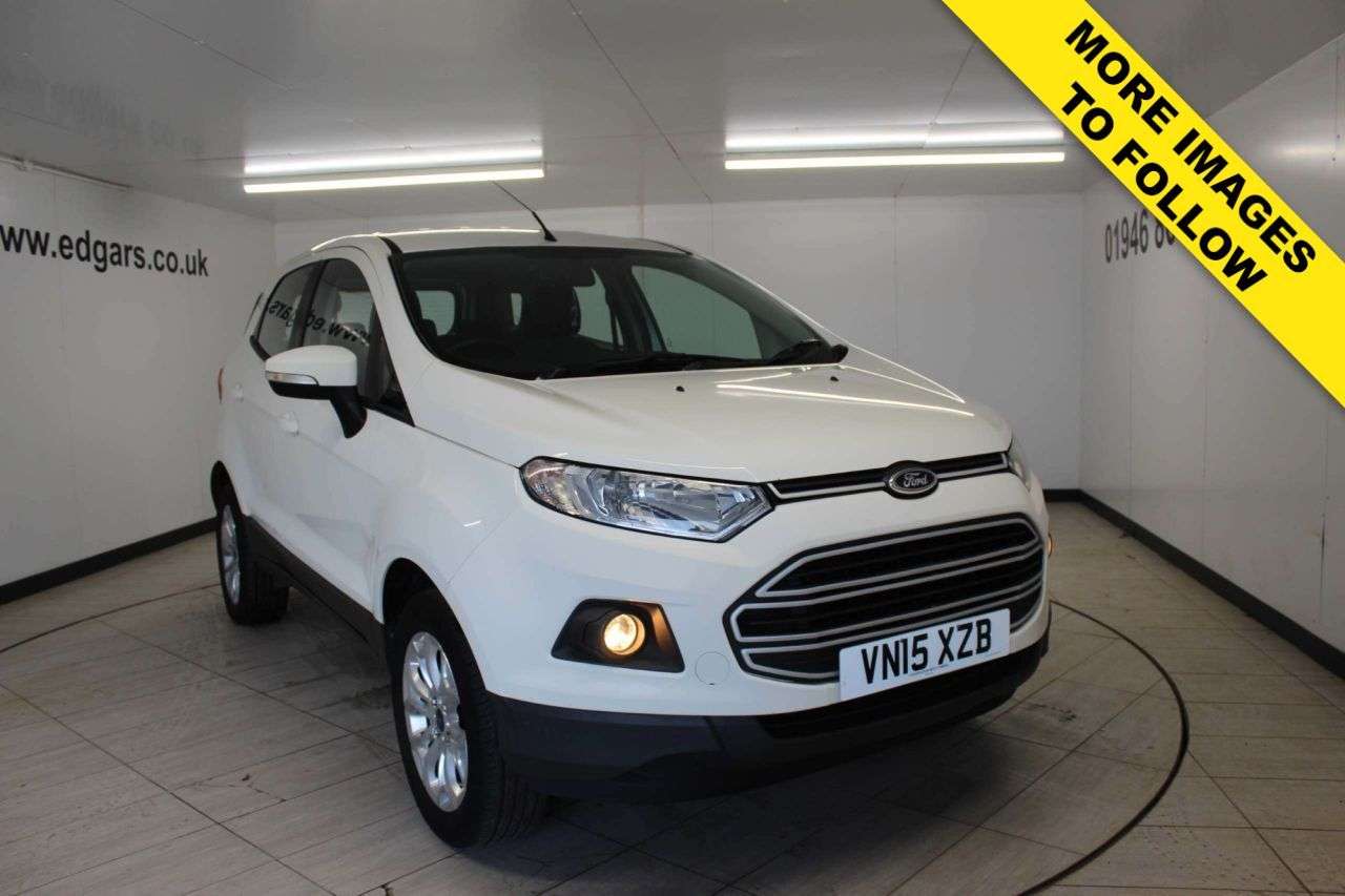 A 2015 FORD ECOSPORT 1.5 TDCi Zetec SUV 5dr Diesel Manual 2WD Euro 5 (90 ps) *2 YEAR WARRANTY £9 A 2015 FORD ECOSPORT 1.5 TDCi Zetec SUV 5dr Diesel Manual 2WD Euro 5 (90 ps) *2 YEAR WARRANTY £9