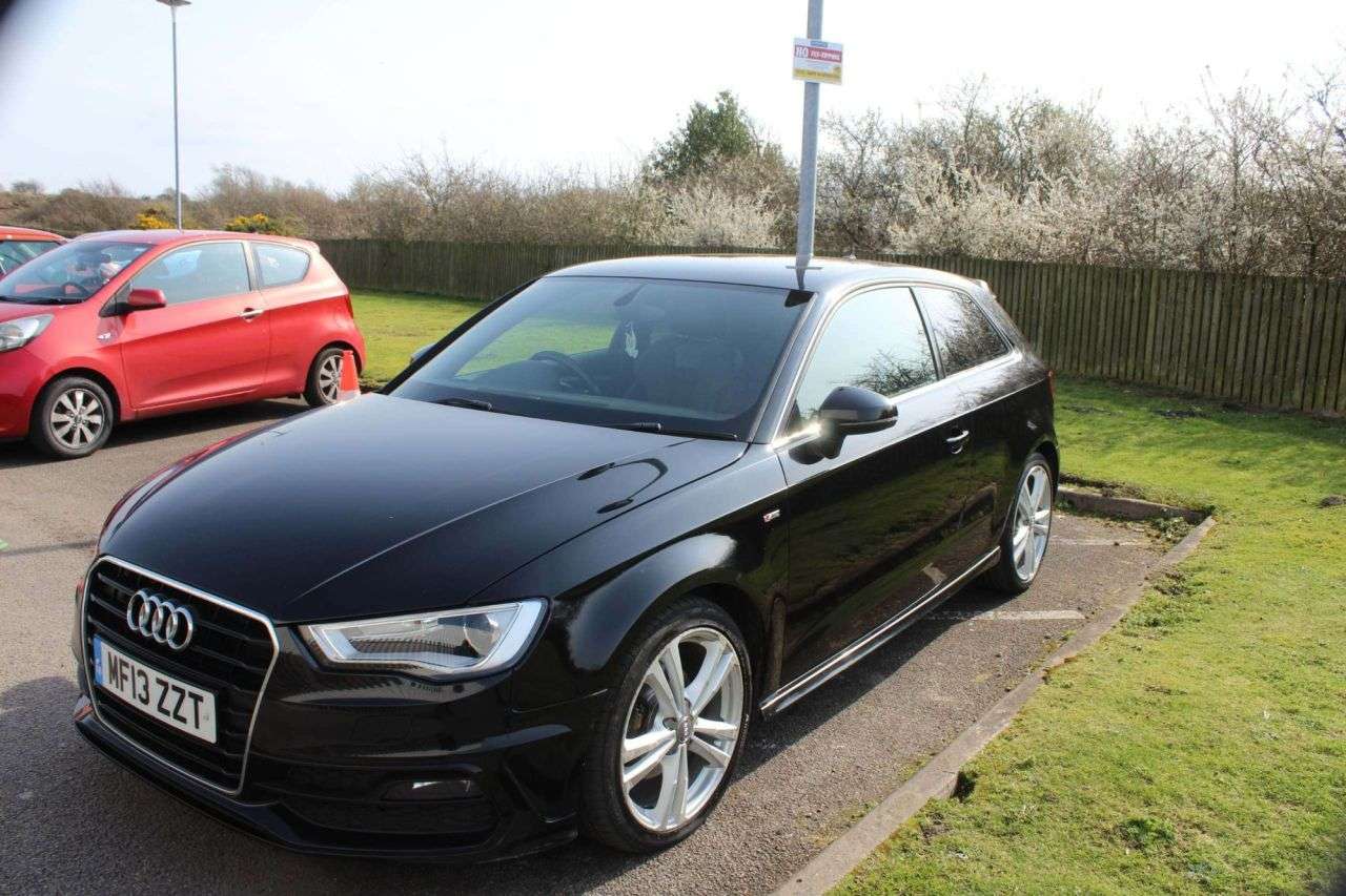 A 2013 AUDI A3 2.0 TDI S line Hatchback 3dr Diesel Manual Euro 5 (s/s) (150 ps) *2 YEAR WA A 2013 AUDI A3 2.0 TDI S line Hatchback 3dr Diesel Manual Euro 5 (s/s) (150 ps) *2 YEAR WA