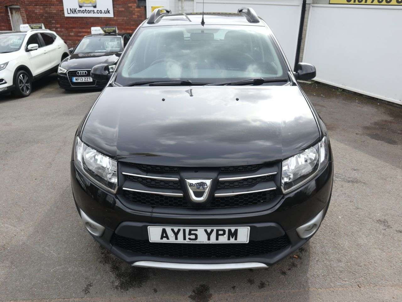 A 2015 DACIA SANDERO STEPWAY 1.5 dCi Laureate Hatchback 5dr Diesel Manual Euro 5 (90 ps) *2 YEAR WARRANT A 2015 DACIA SANDERO STEPWAY 1.5 dCi Laureate Hatchback 5dr Diesel Manual Euro 5 (90 ps) *2 YEAR WARRANT