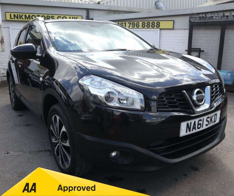 A 2012 NISSAN QASHQAI 1.6 n-tec+ SUV 5dr Petrol Manual 2WD Euro 5 (117 ps) *2 YEAR WARRANTY £99 + A 2012 NISSAN QASHQAI 1.6 n-tec+ SUV 5dr Petrol Manual 2WD Euro 5 (117 ps) *2 YEAR WARRANTY £99 +