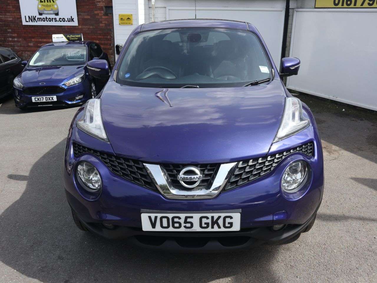 A 2015 NISSAN JUKE 1.5 dCi Tekna SUV 5dr Diesel Manual Euro 6 (s/s) (110 ps) *2 YEAR WTY FROM A 2015 NISSAN JUKE 1.5 dCi Tekna SUV 5dr Diesel Manual Euro 6 (s/s) (110 ps) *2 YEAR WTY FROM