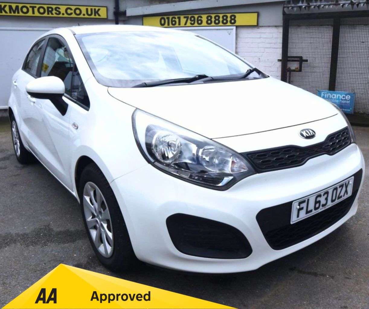 A 2013 KIA RIO 1.25 1 Hatchback 5dr Petrol Manual Euro 5 (84 bhp) *2 YEAR WTY FROM £99 + 1 A 2013 KIA RIO 1.25 1 Hatchback 5dr Petrol Manual Euro 5 (84 bhp) *2 YEAR WTY FROM £99 + 1