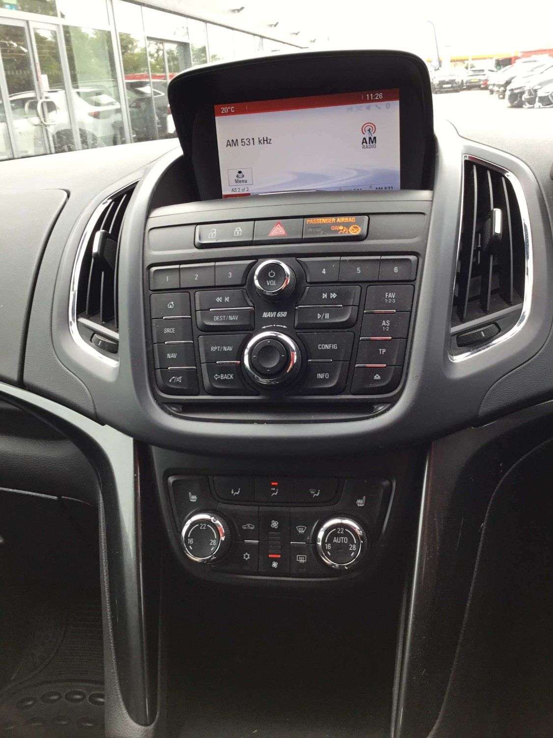 2015 VAUXHALL ZAFIRA TOURER 2015 VAUXHALL ZAFIRA TOURER