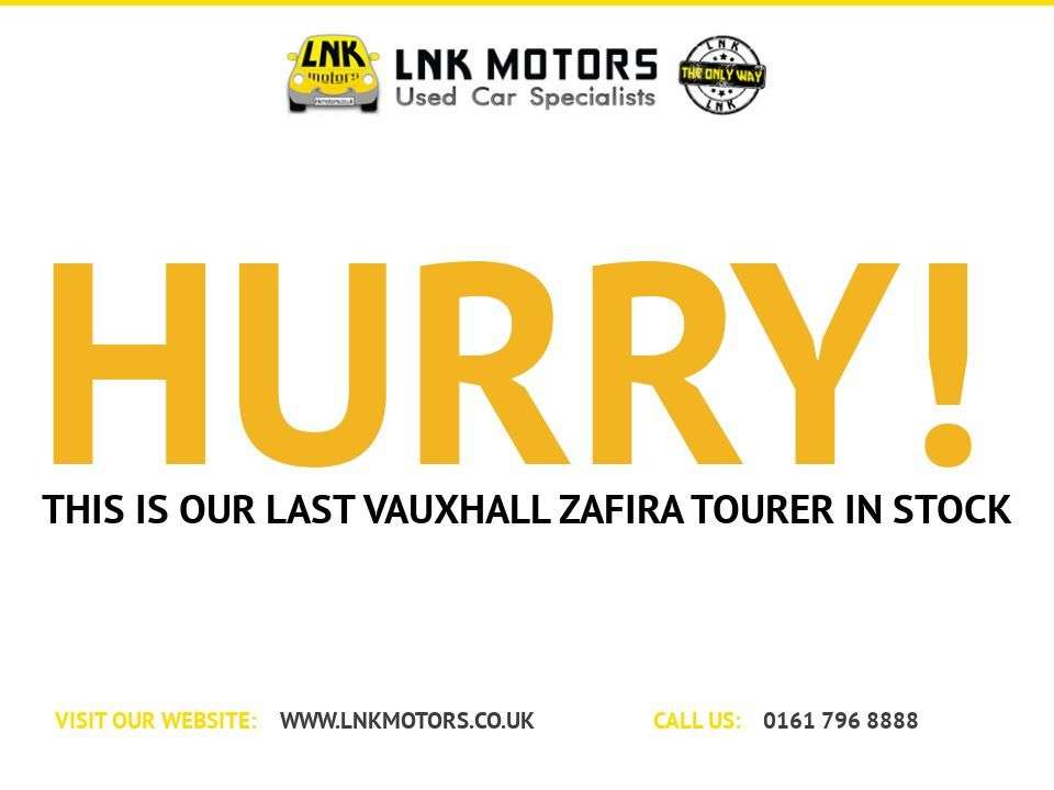 2015 VAUXHALL ZAFIRA TOURER 2015 VAUXHALL ZAFIRA TOURER