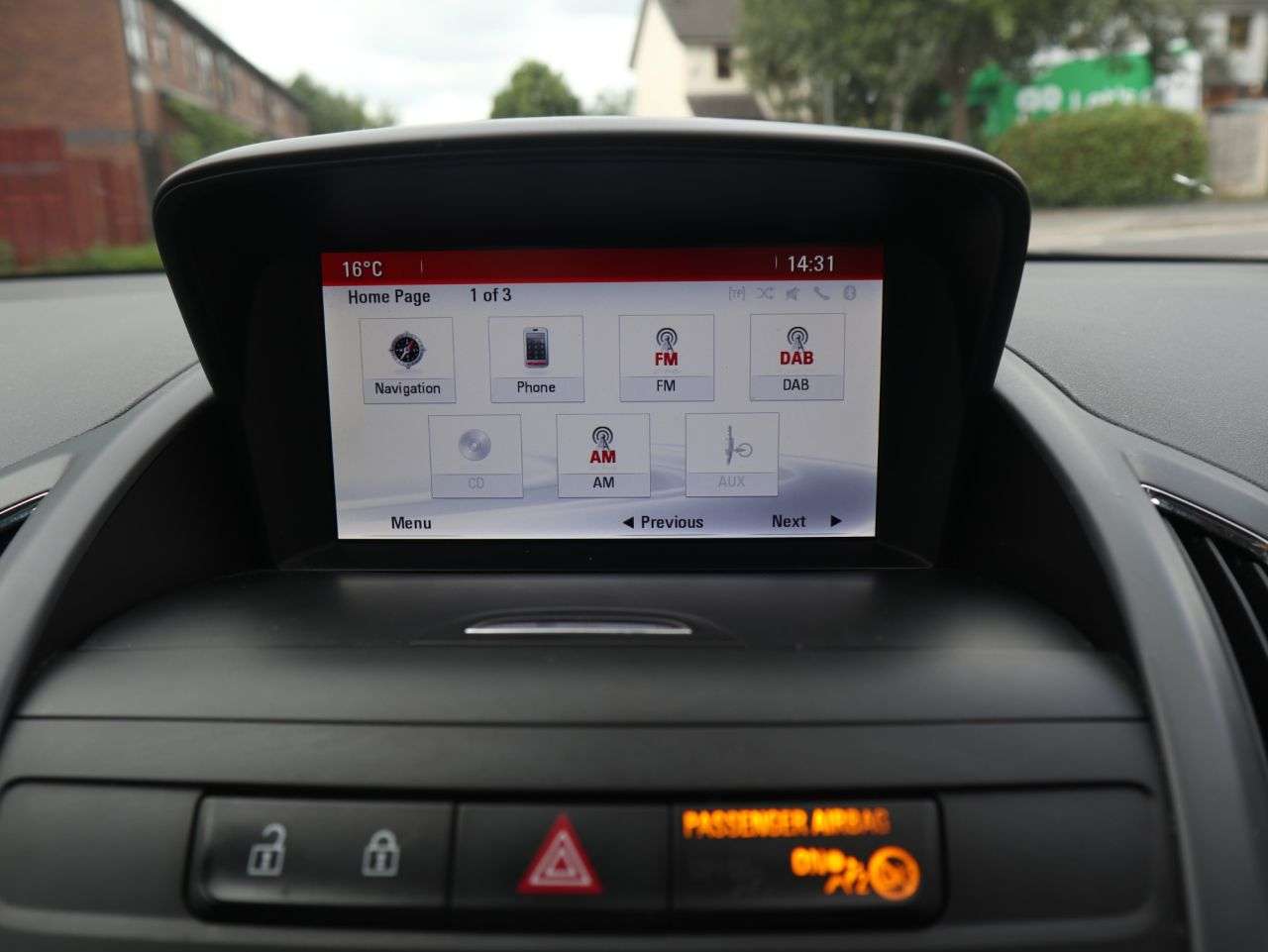 2015 VAUXHALL ZAFIRA TOURER 2015 VAUXHALL ZAFIRA TOURER