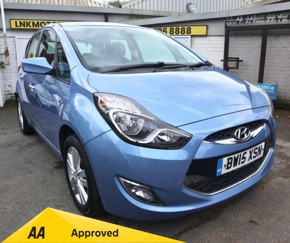 A 2015 HYUNDAI IX20 1.4 Active Hatchback 5dr Petrol Manual Euro 5 (90 bhp) *2 YEAR WTY FROM £99 A 2015 HYUNDAI IX20 1.4 Active Hatchback 5dr Petrol Manual Euro 5 (90 bhp) *2 YEAR WTY FROM £99