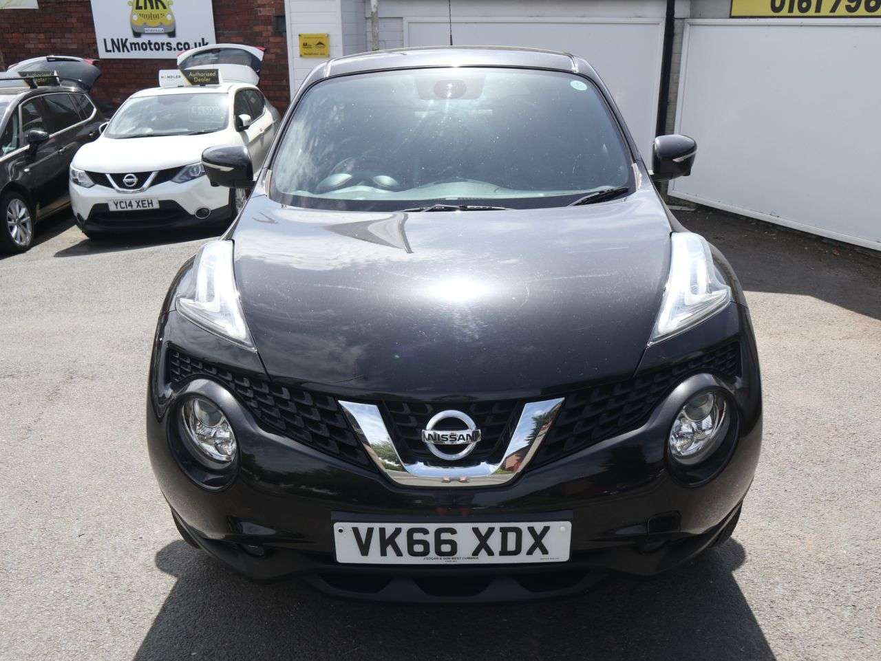A 2016 NISSAN JUKE 1.5 dCi Tekna SUV 5dr Diesel Manual Euro 6 (s/s) (110 ps) *2 YEAR WTY FROM A 2016 NISSAN JUKE 1.5 dCi Tekna SUV 5dr Diesel Manual Euro 6 (s/s) (110 ps) *2 YEAR WTY FROM