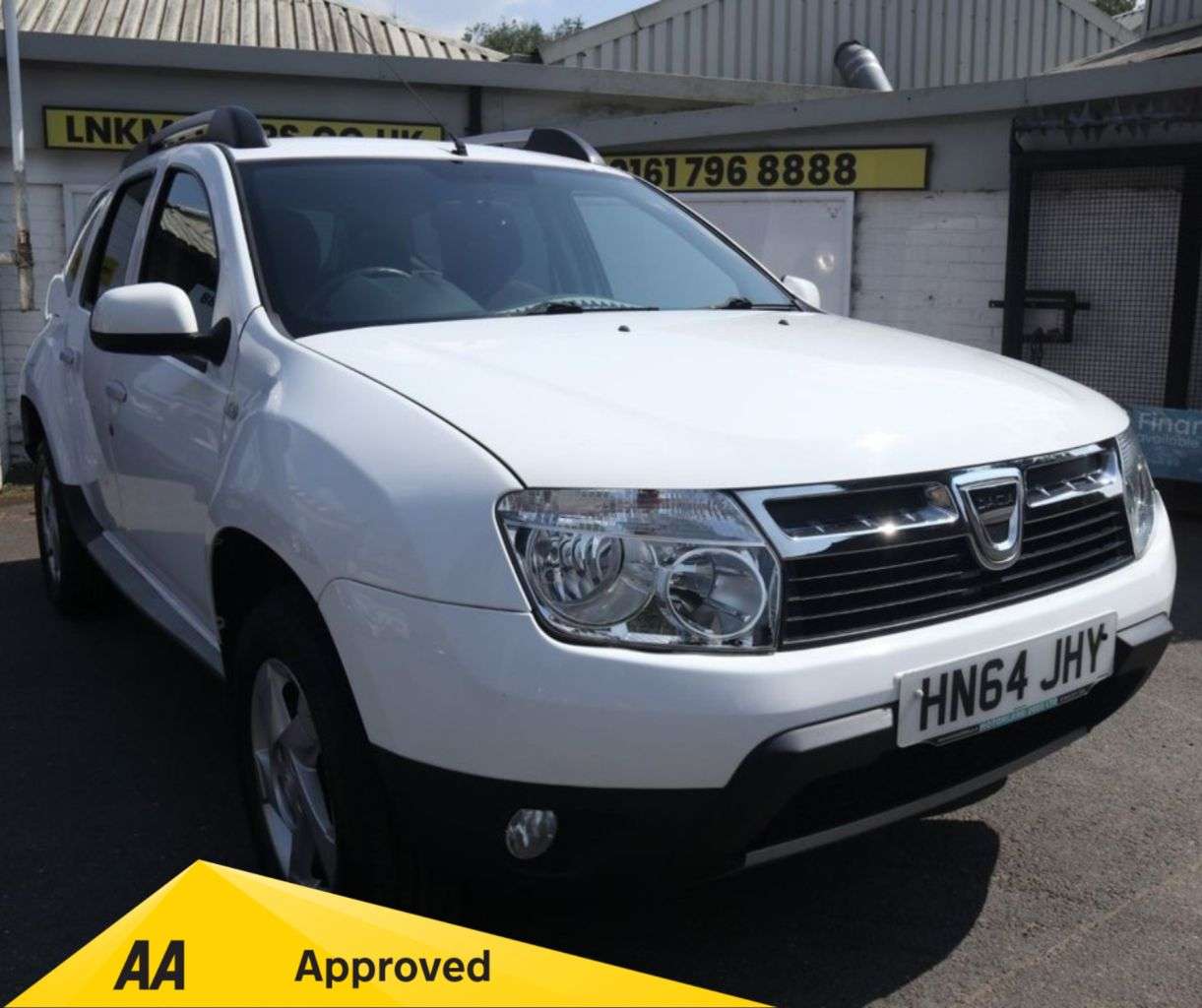 A 2014 DACIA DUSTER 1.5 dCi Laureate SUV 5dr Diesel Manual Euro 5 (110 ps) *2 YEAR WTY FROM £99 A 2014 DACIA DUSTER 1.5 dCi Laureate SUV 5dr Diesel Manual Euro 5 (110 ps) *2 YEAR WTY FROM £99