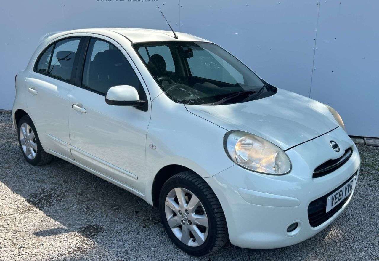 A 2012 NISSAN MICRA 1.2 DIG-S Acenta Hatchback 5dr Petrol Manual Euro 5 (s/s) (98 ps) *2 YEAR W A 2012 NISSAN MICRA 1.2 DIG-S Acenta Hatchback 5dr Petrol Manual Euro 5 (s/s) (98 ps) *2 YEAR W