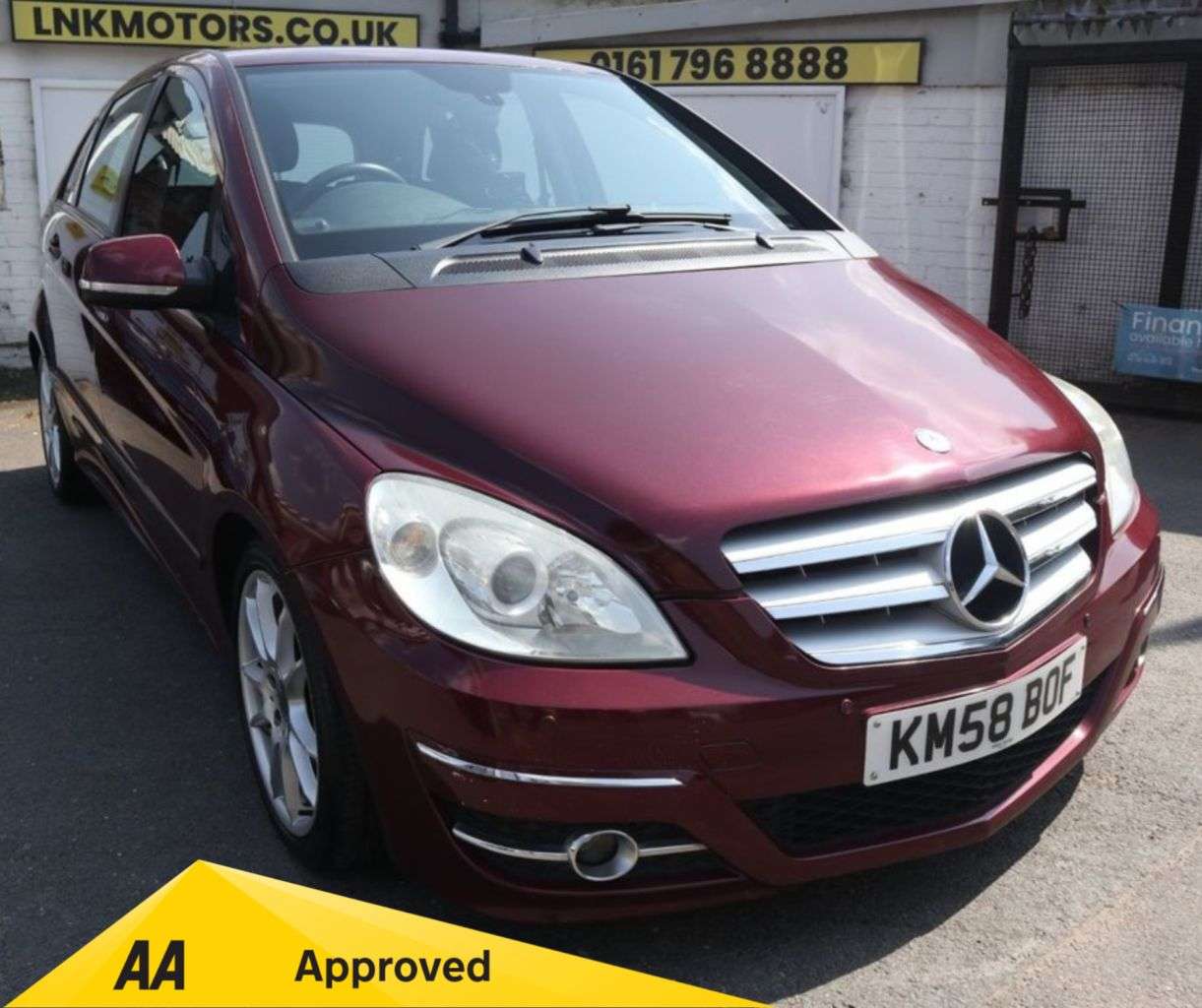A 2008 MERCEDES-BENZ B CLASS 2.0 B200 CDI Sport MPV 5dr Diesel CVT (164 g/km, 140 bhp) *2 YEAR WTY FROM A 2008 MERCEDES-BENZ B CLASS 2.0 B200 CDI Sport MPV 5dr Diesel CVT (164 g/km, 140 bhp) *2 YEAR WTY FROM