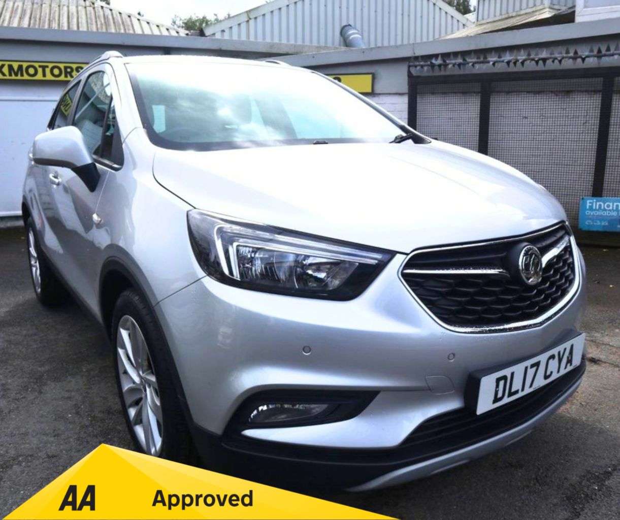 A 2017 VAUXHALL MOKKA X 1.6i Active SUV 5dr Petrol Manual Euro 6 (s/s) (115 ps) *2 YEAR WTY FROM £9 A 2017 VAUXHALL MOKKA X 1.6i Active SUV 5dr Petrol Manual Euro 6 (s/s) (115 ps) *2 YEAR WTY FROM £9