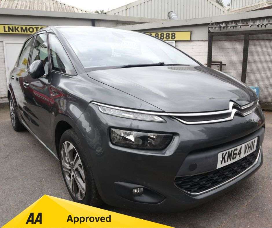 A 2014 CITROEN C4 PICASSO 1.6 e-HDi Exclusive MPV 5dr Diesel Manual Euro 5 (s/s) (115 ps) *2 YEAR WTY A 2014 CITROEN C4 PICASSO 1.6 e-HDi Exclusive MPV 5dr Diesel Manual Euro 5 (s/s) (115 ps) *2 YEAR WTY