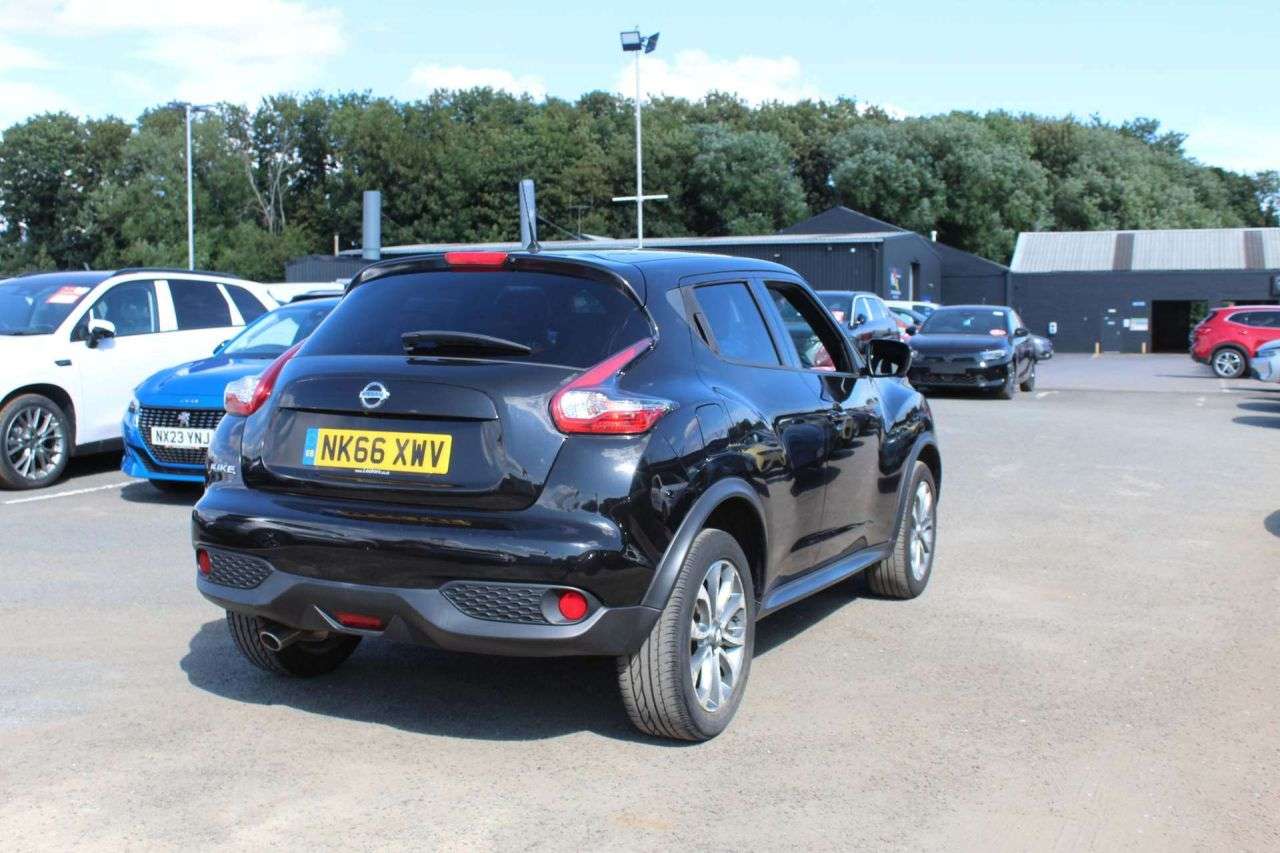 A 2016 NISSAN JUKE 1.5 dCi Tekna SUV 5dr Diesel Manual Euro 6 (s/s) (110 ps) *2 YEAR WTY FROM A 2016 NISSAN JUKE 1.5 dCi Tekna SUV 5dr Diesel Manual Euro 6 (s/s) (110 ps) *2 YEAR WTY FROM