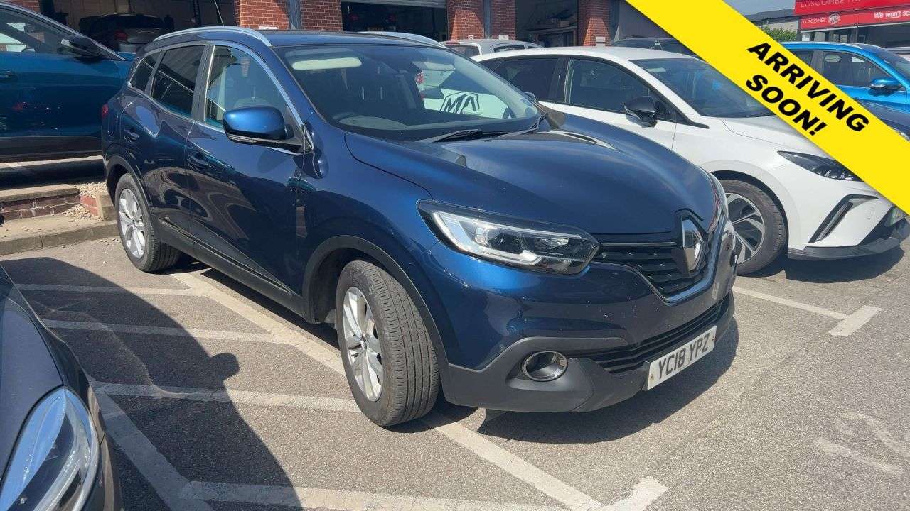 A 2018 RENAULT KADJAR 1.5 dCi Dynamique Nav SUV 5dr Diesel Manual Euro 6 (s/s) (110 ps) *2 YEAR W A 2018 RENAULT KADJAR 1.5 dCi Dynamique Nav SUV 5dr Diesel Manual Euro 6 (s/s) (110 ps) *2 YEAR W