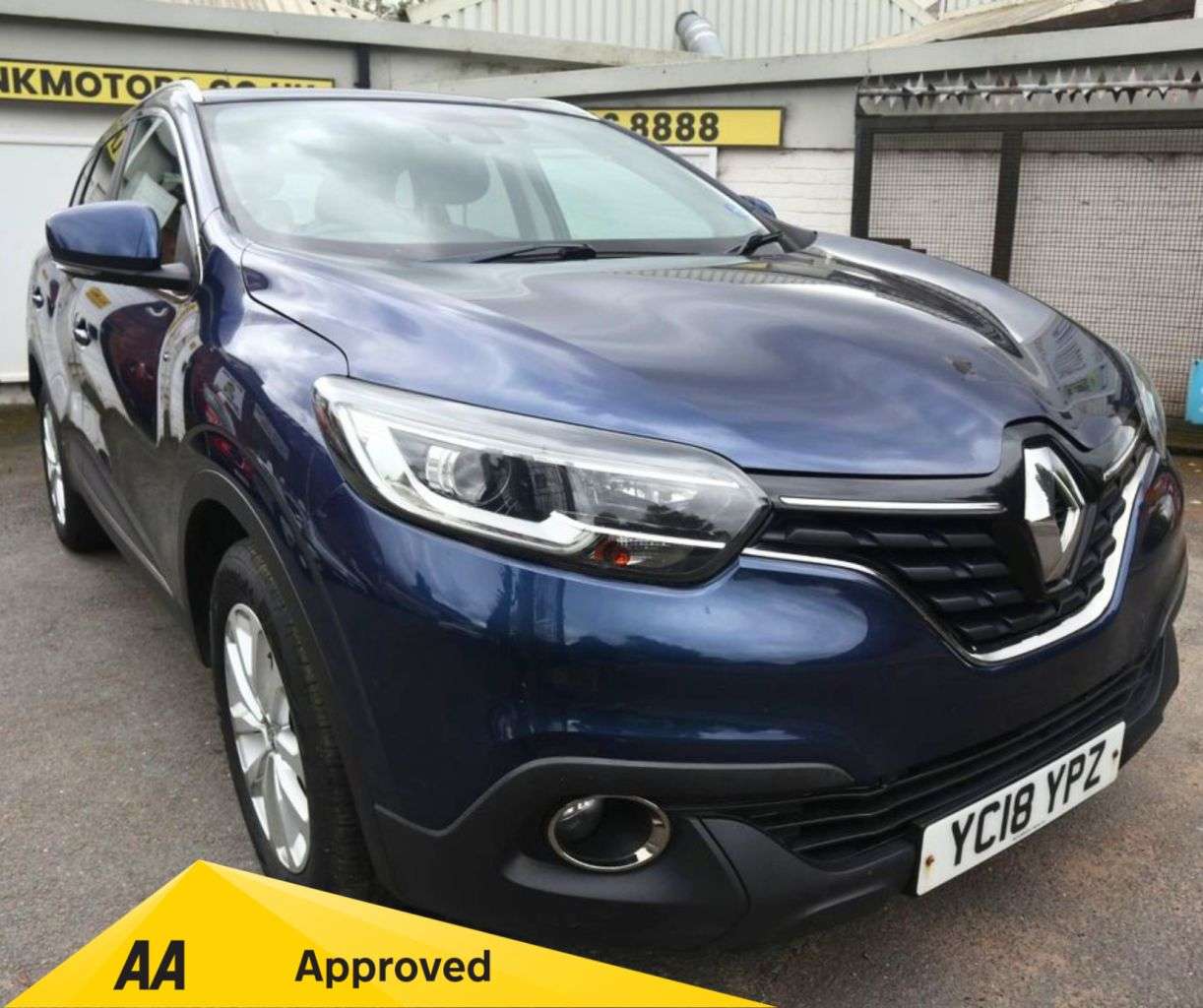 A 2018 RENAULT KADJAR 1.5 dCi Dynamique Nav SUV 5dr Diesel Manual Euro 6 (s/s) (110 ps) *2 YEAR W A 2018 RENAULT KADJAR 1.5 dCi Dynamique Nav SUV 5dr Diesel Manual Euro 6 (s/s) (110 ps) *2 YEAR W