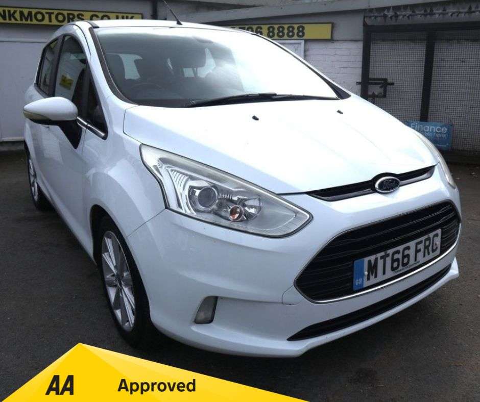 A 2016 FORD B-MAX 1.5 TDCi Titanium MPV 5dr Diesel Manual Euro 6 (s/s) (95 ps) *2 YEAR WTY FR A 2016 FORD B-MAX 1.5 TDCi Titanium MPV 5dr Diesel Manual Euro 6 (s/s) (95 ps) *2 YEAR WTY FR