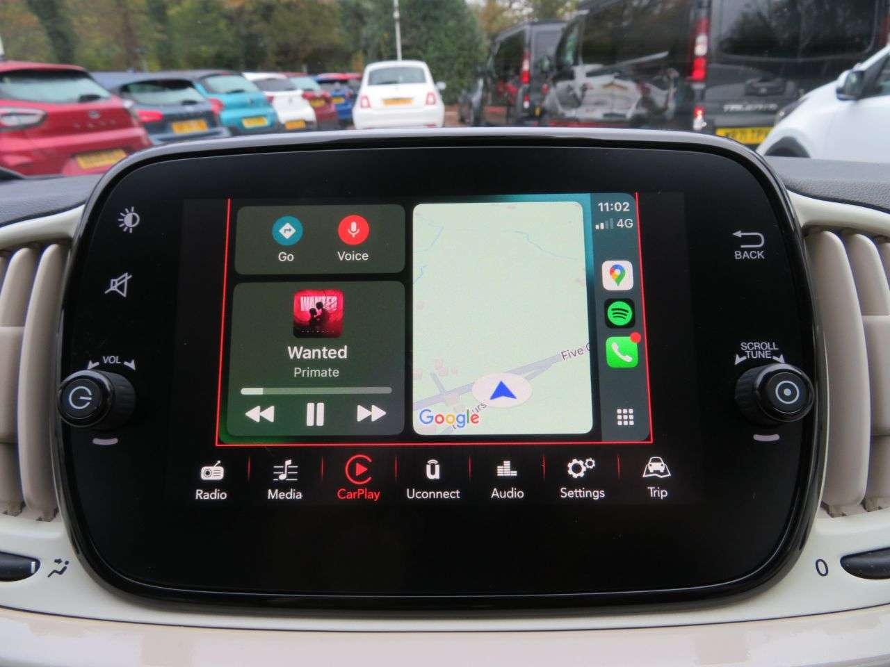 A 2019 FIAT 500C 1.2 CONVERTIBLE LOUNGE 2d 69 BHP APPLE CARPLAY / ANDROID + DAB A 2019 FIAT 500C 1.2 CONVERTIBLE LOUNGE 2d 69 BHP APPLE CARPLAY / ANDROID + DAB
