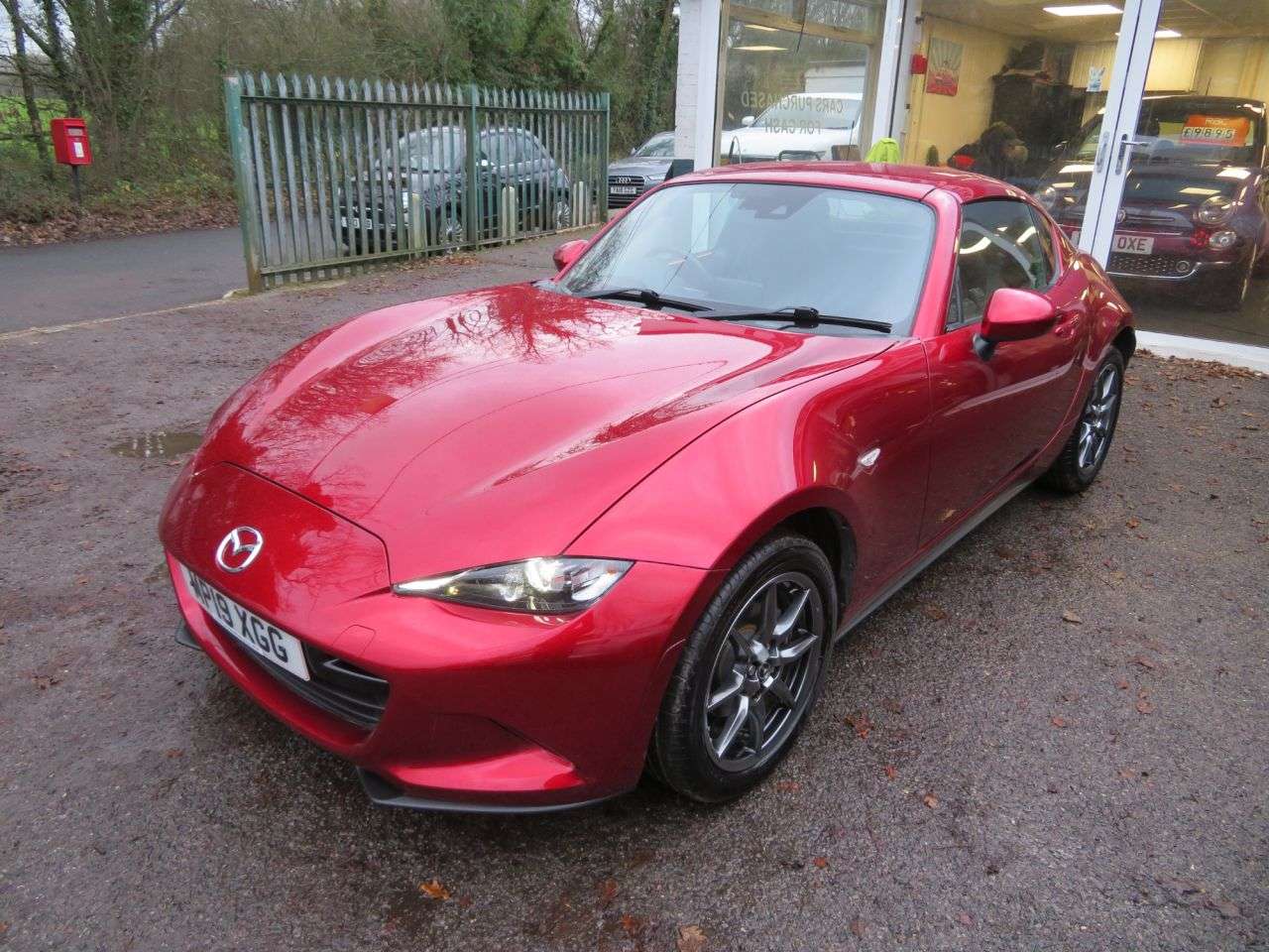 A 2019 MAZDA MX-5 RF 1.5 SKYACTIV-G Sport Nav+ Convertible 2dr Petrol Manual Euro 6 (132 ps) CON A 2019 MAZDA MX-5 RF 1.5 SKYACTIV-G Sport Nav+ Convertible 2dr Petrol Manual Euro 6 (132 ps) CON